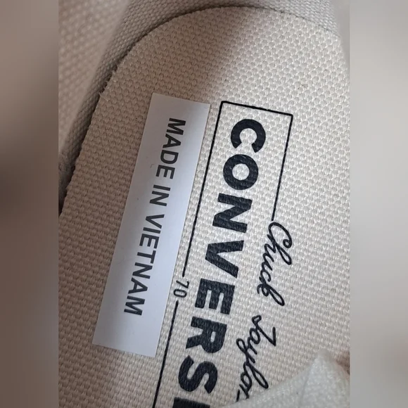 Converse Womens Chuck  70 Hi Top Upcycle Fleece 172267C Red Blue Black Gray 6 US - Picture 11 of 11